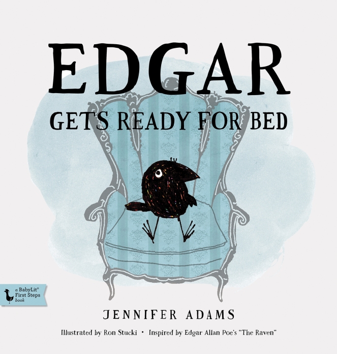  Illustrations by Ron Stucki from Edgar Gets Ready for Bed by Jennifer Adams, reprinted by permission of Gibbs Smith.